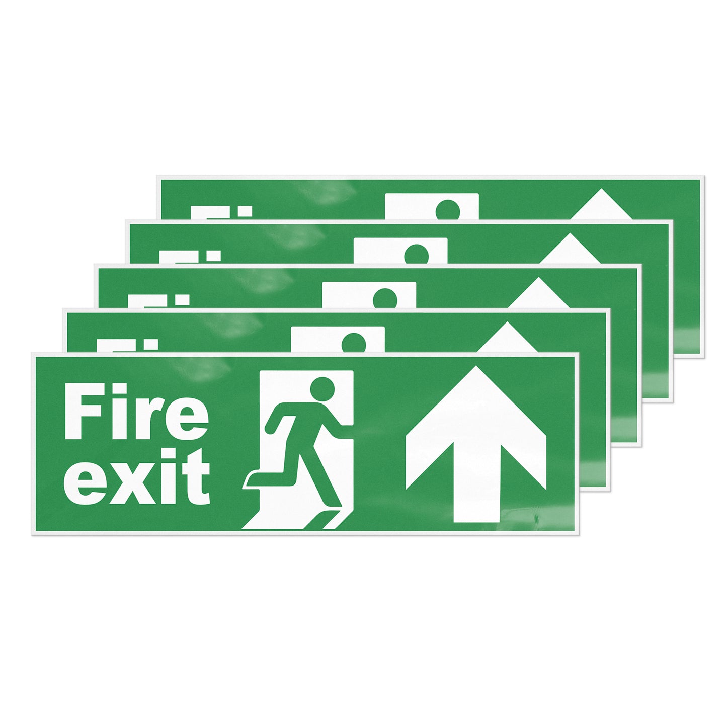 Fire Exit Sign 30 x 10 cm PVC Sign