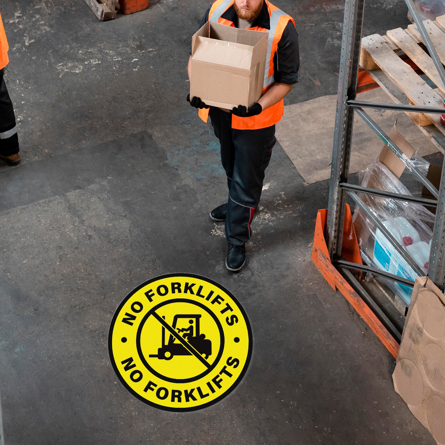 Pegatinas de vinilo para carretillas elevadoras