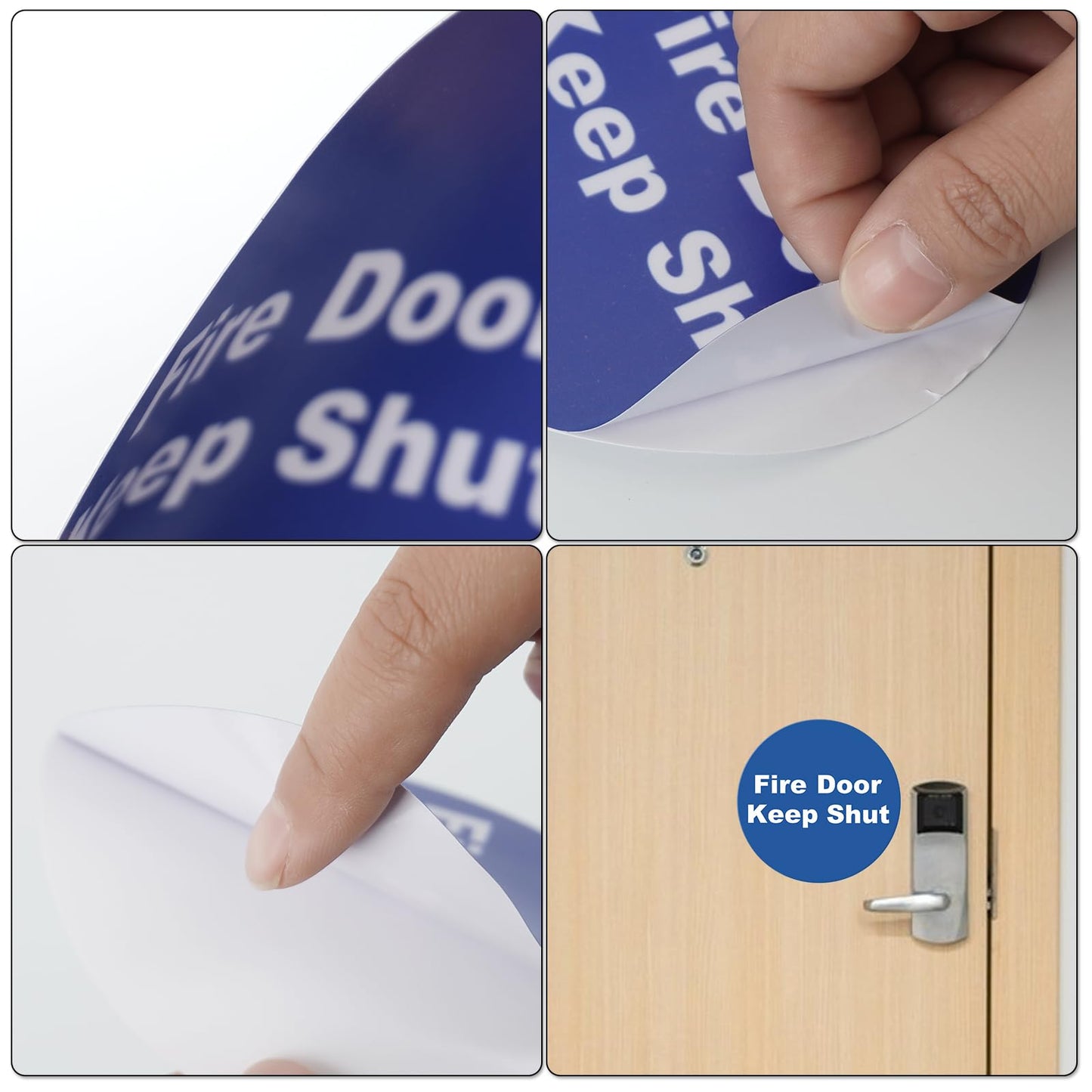 Fire Door Keep Shut Vinyl Sticker