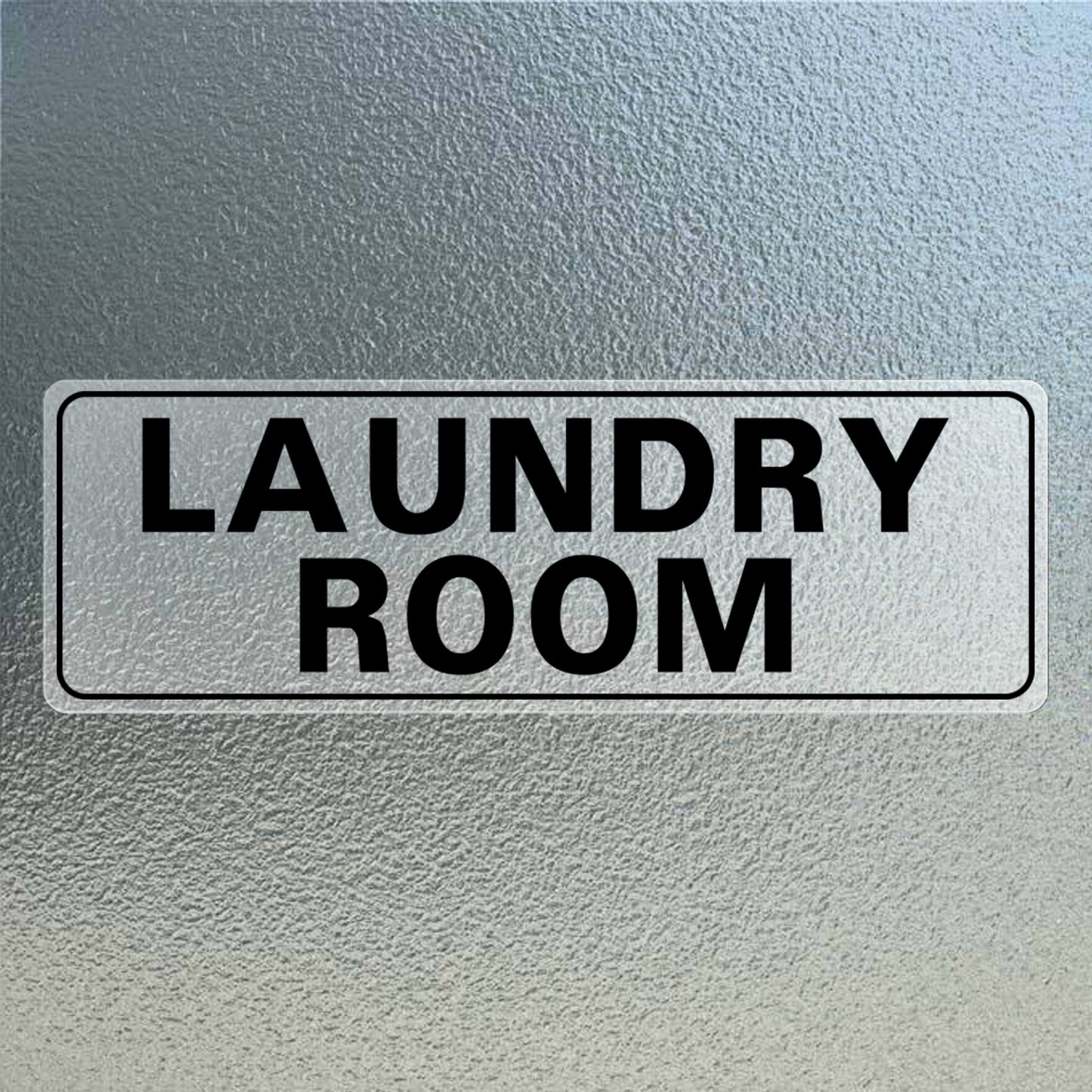 Laundry Room Vinyl Sticker