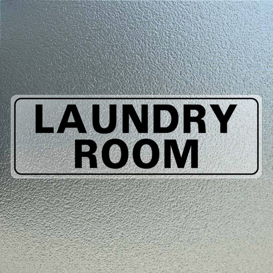 Laundry Room Vinyl Sticker