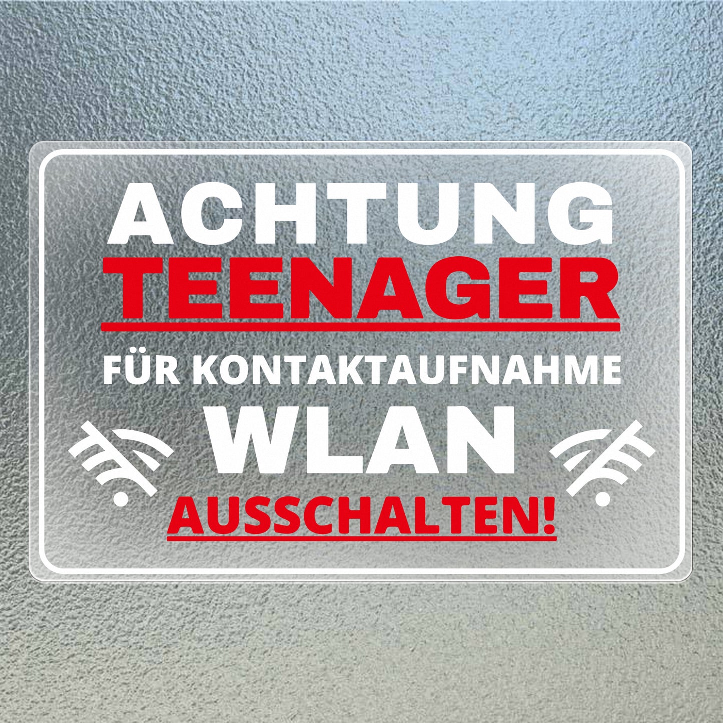 YIKIADA Achtung Teenager Aufkleber 30 x 20 cm Vinilo Selbstklebende Vorsicht Zimmer Schild Geschenk Jugendweihe Geburtstag Deko Türschild Für Jungen und Mädchen 5 Stück 