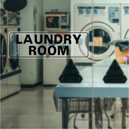 Laundry Room Vinyl Sticker