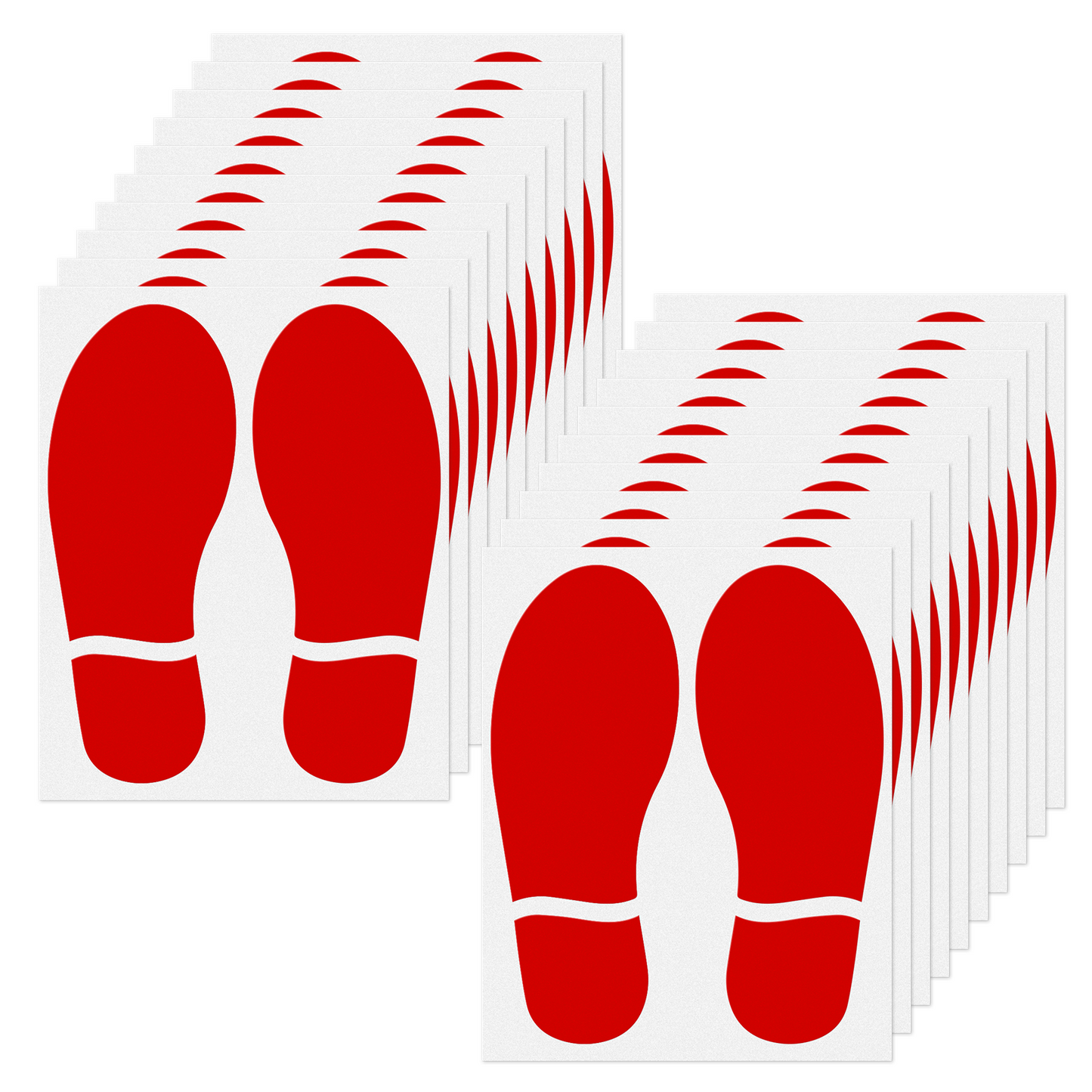 Shoe Footprint Vinyl Sticker