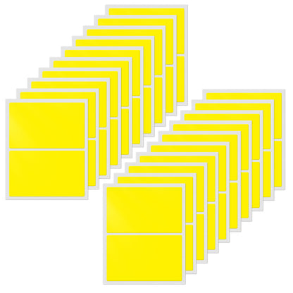 3 x 2 Inches Rectangle Labels 40 Pieces