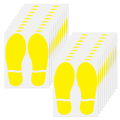 Shoe Footprint Vinyl Sticker