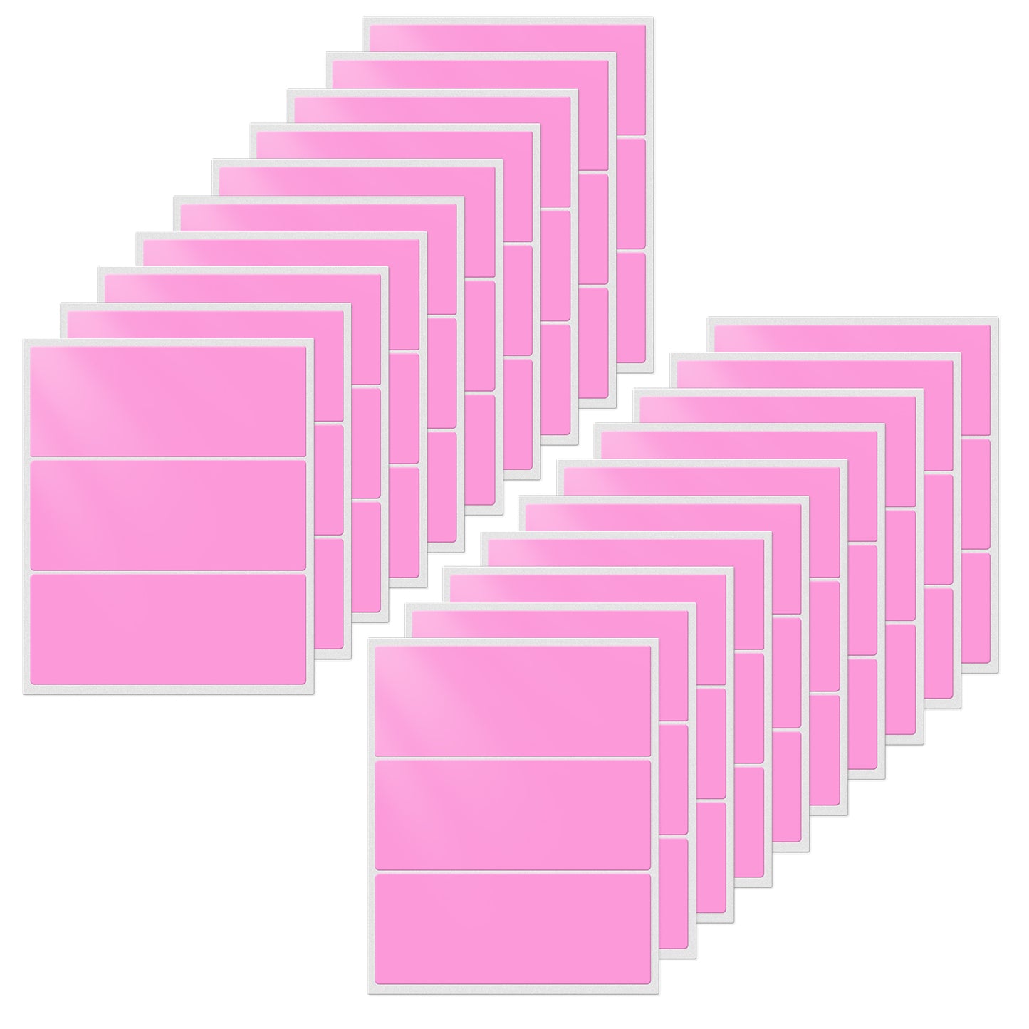 4 x 2 Inches Rectangle Labels 60 Pieces