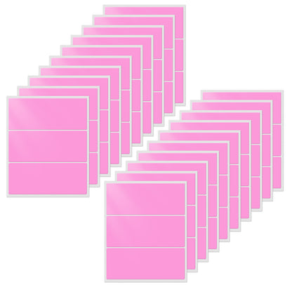 4 x 2 Inches Rectangle Labels 60 Pieces