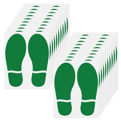 Shoe Footprint Vinyl Sticker