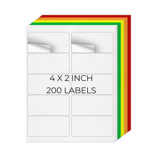 2" × 4" Printer Labels