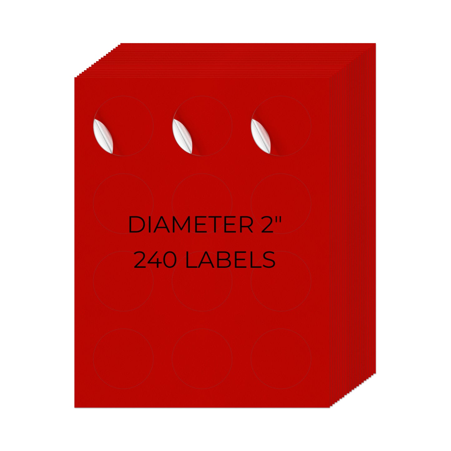 2" Round Printer Labels