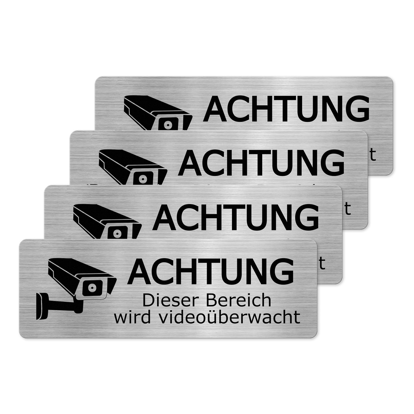 Achtung Videoüberwachung Schild