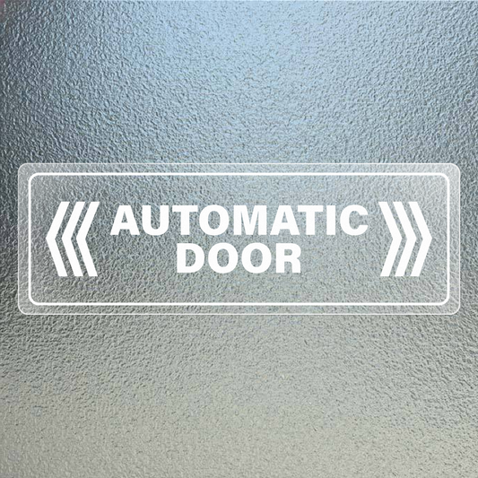 Automatic Door Vinyl Sticker 10 PCS