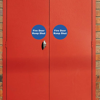Fire Door Keep Shut Vinyl Sticker