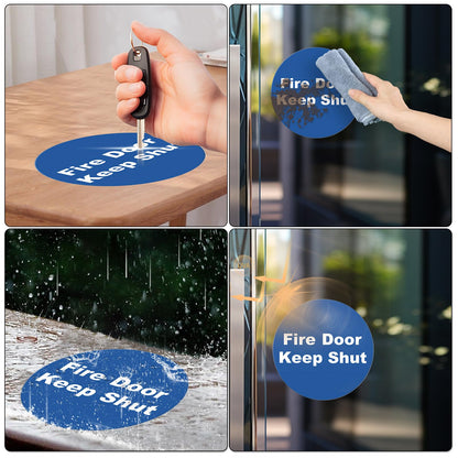 Fire Door Keep Shut Vinyl Sticker