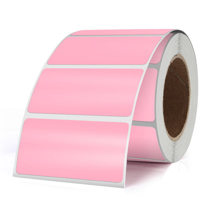 1 x 2 Inches Rectangle Labels 500 PCS Per Roll