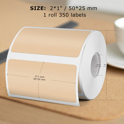 1 × 2 Inch Thermal Labels for Portable Printer