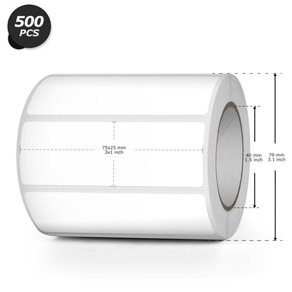 3 × 1 Inch Thermal Labels