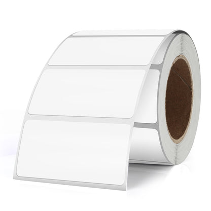 1 x 2 Inches Rectangle Labels 500 PCS Per Roll